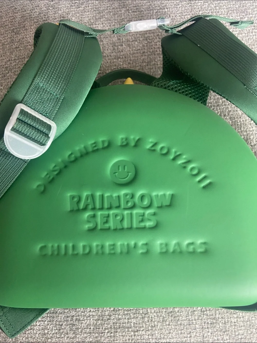 Zoy Zoi Kids Green & Pink Strawberry Mini Backpack